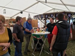 Musikerhock Auf-Abbau